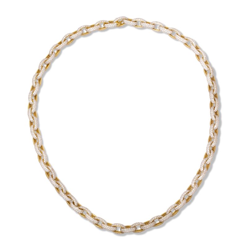 <sup>de</sup>Boulle Collection Diamond Chain Link Necklace