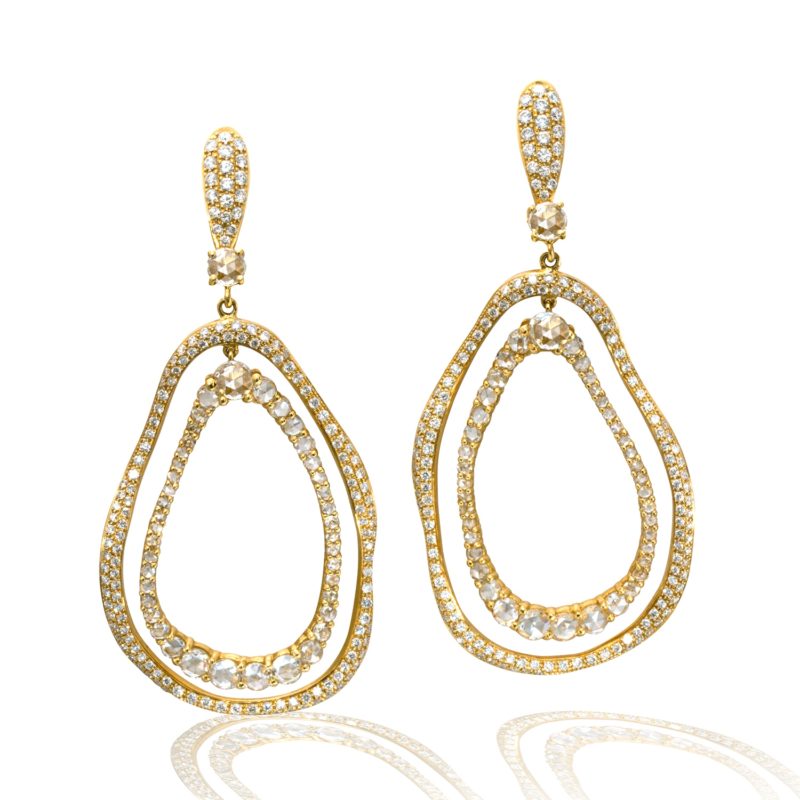 <sup>de</sup>Boulle Collection Free Form Earrings