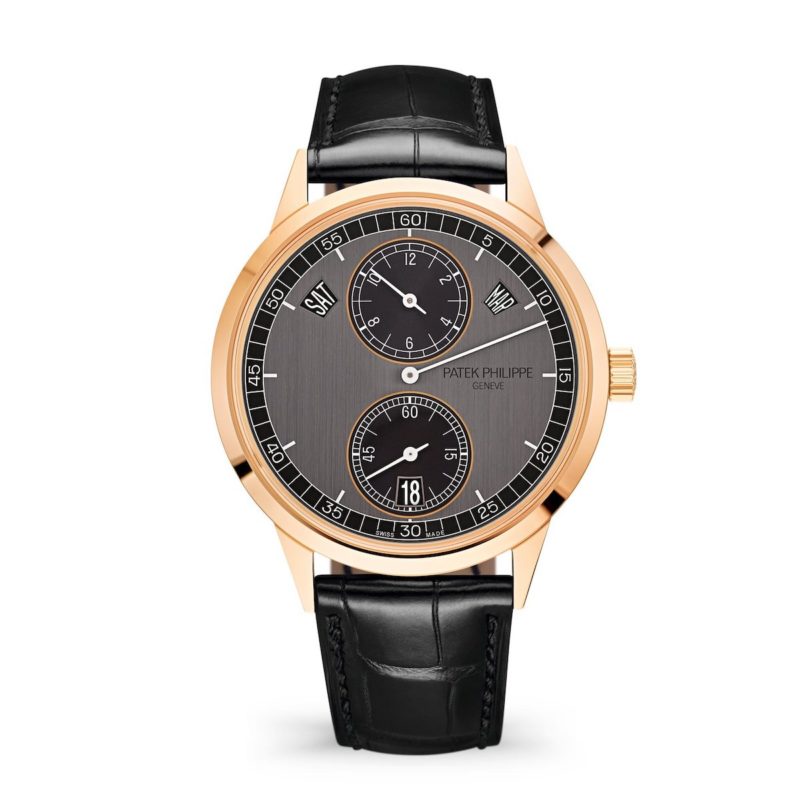 Patek Philippe 5235/50R-001 Men's Rose Gold Annual Calendar with Regulator-style Display - Complications
