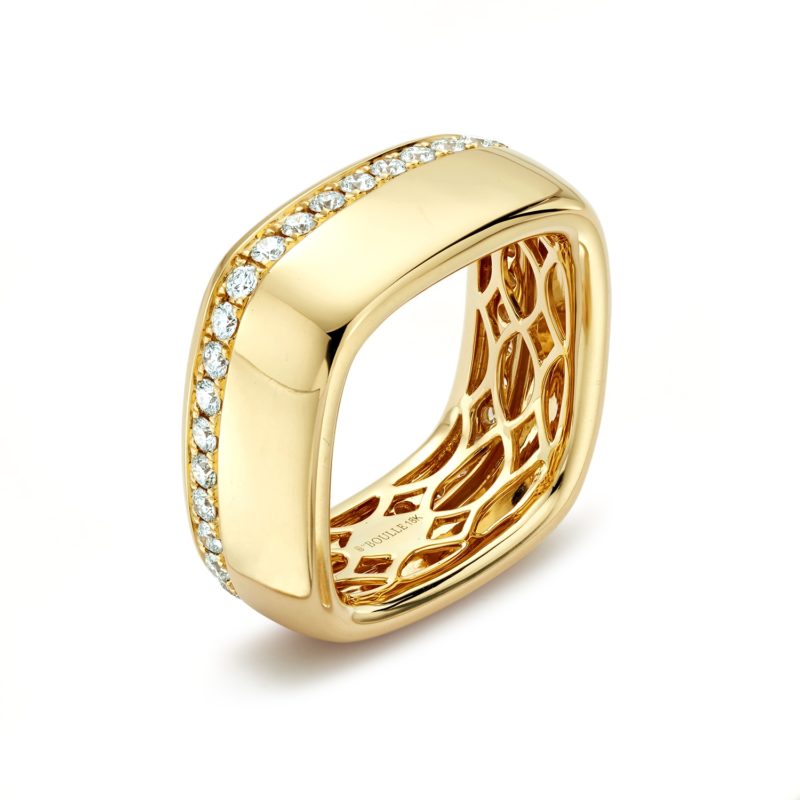 <sup>de</sup>Boulle Collection Men's Square Ring