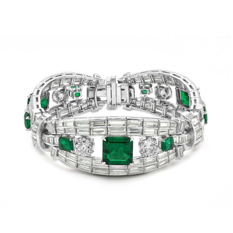 <sup>de</sup>Boulle High Jewelry Collection Emerald Bracelet