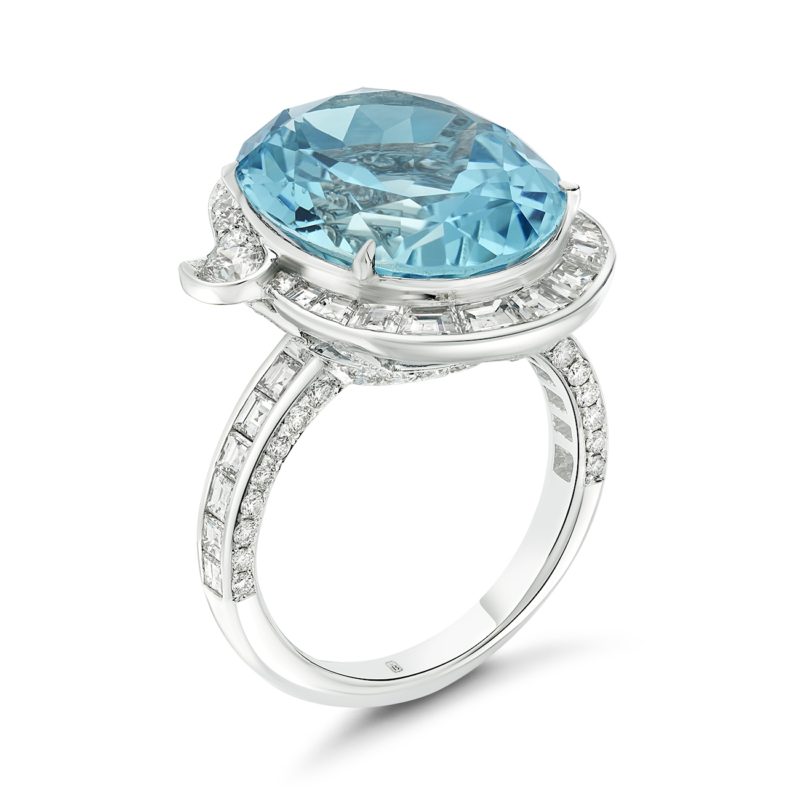 <sup>de</sup>Boulle Collection Icy Blue Ring