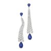 <sup>de</sup>Boulle High Jewelry Collection Sapphire Dangle Earrings