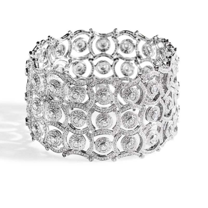 <sup>de</sup>Boulle Collection Diamond Scroll Bracelet