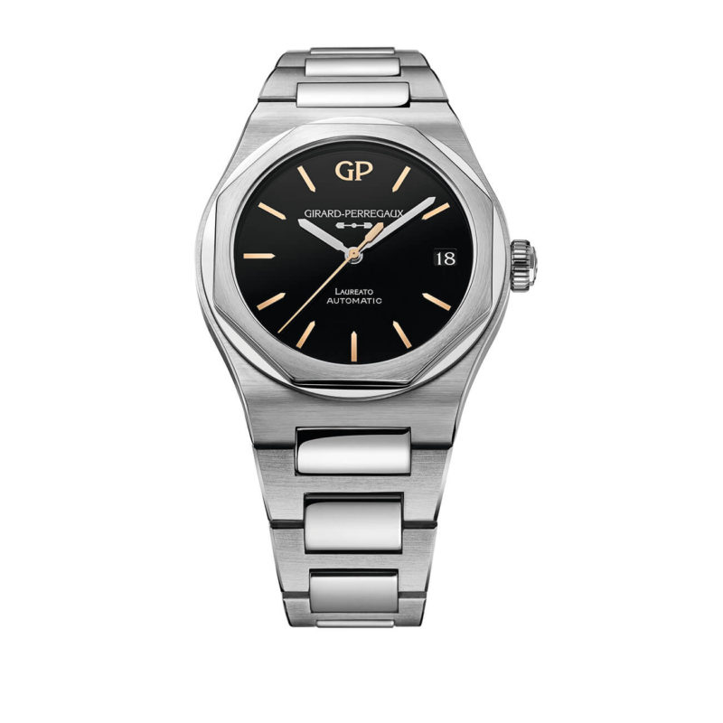 Girard-Perregaux Stainless Steel Laureato 81010-11-635-11A