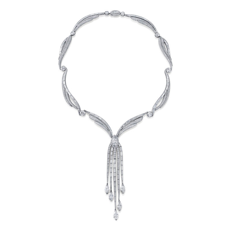 <sup>de</sup>Boulle High Jewelry Collection Diamond Fringe Necklace