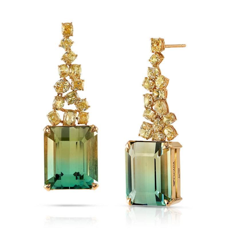 <sup>de</sup>Boulle High Jewelry Collection Landscape Earrings